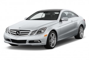 2012 Mercedes-Benz E Class 2-door Coupe 3.5L RWD Angular Front Exterior View