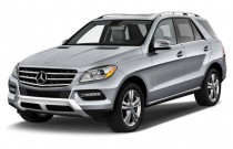 2012 Mercedes-Benz M Class 2012 Mercedes-Benz M Class 4MATIC 4-door 3.5L Angular Front Exterior View