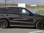 2012 Mercedes-Benz ML63 AMG spy shots