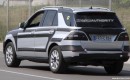2012 Mercedes-Benz ML-Class with AMG Sports Pack spy shots