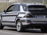2012 Mercedes-Benz ML-Class with AMG Sports Pack spy shots