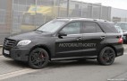 2012 Mercedes-Benz ML63 AMG Spy Shots