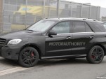 2012 Mercedes-Benz ML63 AMG spy shots