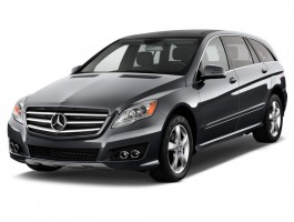 2012 Mercedes-Benz R Class 4MATIC 4-door 3.5L Angular Front Exterior View