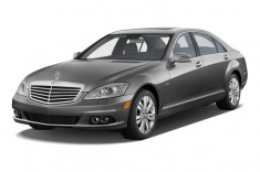2012 Mercedes-Benz S Class 4-door Sedan 3.5L V6 Hybrid RWD Angular Front Exterior View