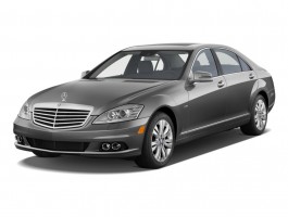 2012 Mercedes-Benz S Class 4-door Sedan 3.5L V6 Hybrid RWD Angular Front Exterior View