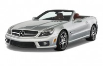 2012 Mercedes-Benz SL Class 2012 Mercedes-Benz SL Class 2-door Roadster 6.3L AMG Angular Front Exterior View