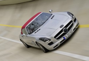 2012 Mercedes-Benz SLS AMG Roadster in final test stage