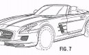 2012 Mercedes-Benz SLS AMG Roadster patent drawings