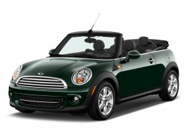 2012 MINI Cooper Convertible 2-door Angular Front Exterior View