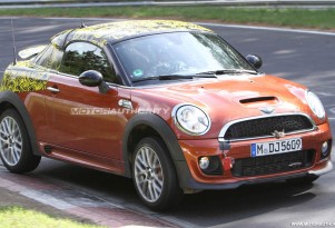 2012 MINI Coupe John Cooper Works spy shots