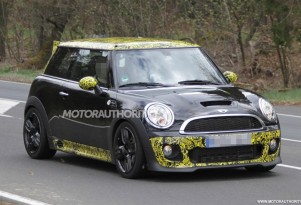 2012 MINI Cooper S John Cooper Works GP II spy shots 