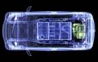 2012 Mitsubishi i Electric Car: X-Ray Cutaway Shows Layout