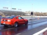 2012 Mustang Boss 302 gets into the 11s on drag radials