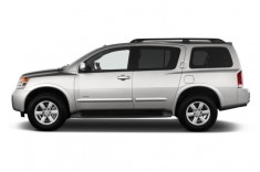 2012 Nissan Armada 2WD 4-door SV Side Exterior View