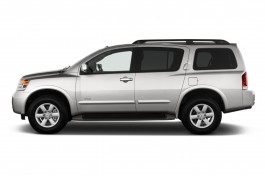 2012 Nissan Armada 2WD 4-door SV Side Exterior View