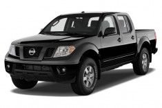 2012 Nissan Frontier 4WD Crew Cab SWB Auto PRO-4X Angular Front Exterior View