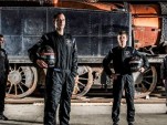 2012 Nissan GT Academy winners representing Europe, USA, Germany and Russia