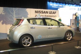 2012 Nissan Leaf, Electric Avenue, 2010 Detroit Auto Show