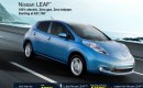 2012 Nissan Leaf electric car - net pricing shown on Nissan website