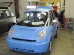 Assembly of Think City electric cars, Elkhart, Indiana, Jan 2011