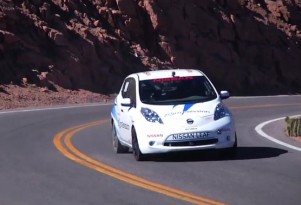 Nissan Leaf at the 2011 Pikes Peak International Hill Climb