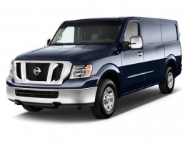 2012 Nissan NV Standard Roof 3500 V8 S Angular Front Exterior View
