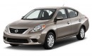 2012 Nissan Versa 4-door Sedan CVT 1.6 SV Angular Front Exterior View