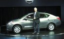 2012 Nissan Versa after debut at 2011 New York Auto Show
