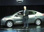 2012 Nissan Versa after debut at 2011 New York Auto Show