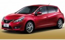 2012 Nissan Tiida hatchback, launched at Auto Shanghai 2011