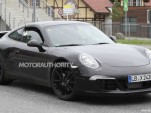2012 Porsche 911 Aerokit spy shots