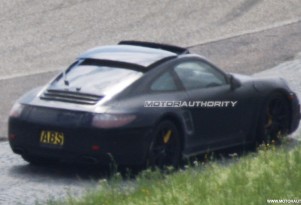 2012 Porsche 911 Targa spy shots