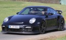 2012 Porsche 911 GT2 facelift spy shots