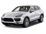 2012 Porsche Cayenne AWD 4-door Turbo Angular Front Exterior View