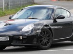 2012 Porsche Cayman test-mule spy shots