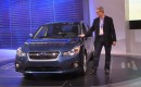 2012 Subaru Impreza at New York Auto Show, April 2011