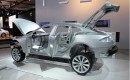 2012 Tesla Model S body-in-white