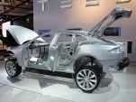 2012 Tesla Model S body-in-white