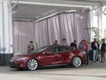 2012 Tesla Model S beta vehicle, Fremont, CA, October 2011