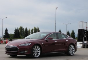 2012 Tesla Model S beta vehicle, Fremont, CA, October 2011