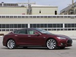 2012 Tesla Model S beta vehicle, Fremont, CA, October 2011