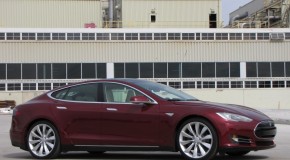 2012 Tesla Model S beta vehicle, Fremont, CA, October 2011