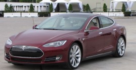 2012 Tesla Model S beta vehicle, Fremont, CA, October 2011