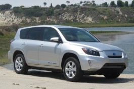 2012 Toyota RAV4 EV, Newport Beach, California, July 2012