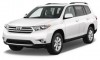 2012 Toyota Highlander FWD 4-door V6 (SE) Angular Front Exterior View