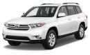 2012 Toyota Highlander FWD 4-door V6 (SE) Angular Front Exterior View