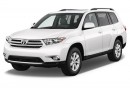 2012 Toyota Highlander 2012 Toyota Highlander FWD 4-door V6 (SE) Angular Front Exterior View