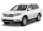 2012 Toyota Highlander FWD 4-door V6 (SE) Angular Front Exterior View