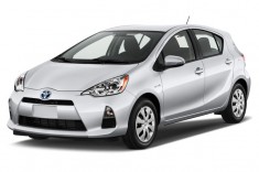 2012 Toyota Prius C 5dr HB Three (Natl) Angular Front Exterior View
